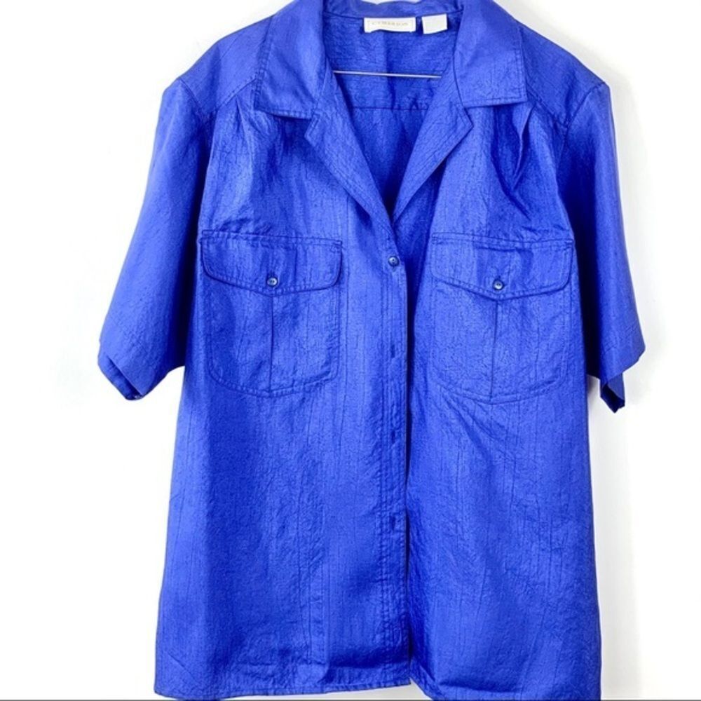 Cymbrion Bright Blue Blouse Top